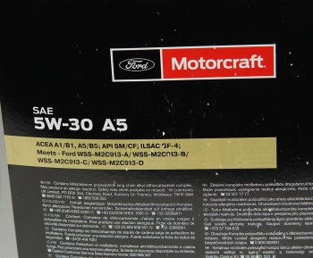 5 449 р. Масло моторное FORD 5W30 синт.5л (ЗАМЕНА НА 15F1CF) OE FORD 15cf54 FORD 15cf54  с доставкой в г. Кемерово. Увеличить фотографию 2