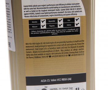 2 099 р. Масло моторное EDGE V 0W20 синт.1л CASTROL CASTROL 15f706  с доставкой в г. Кемерово. Увеличить фотографию 2