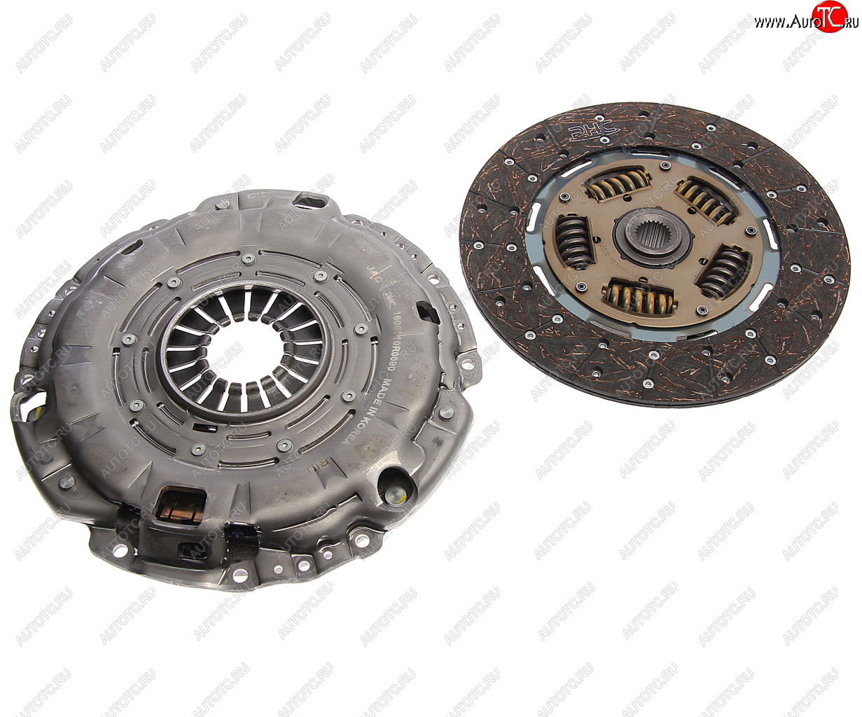 36 999 р. Сцепление JAC Sunray SOLLERS Atlant (2.7D) (4DE1-1D) (Е5) комплект (диск+корзина) OE JAC 1600010r0090-f011  с доставкой в г. Кемерово