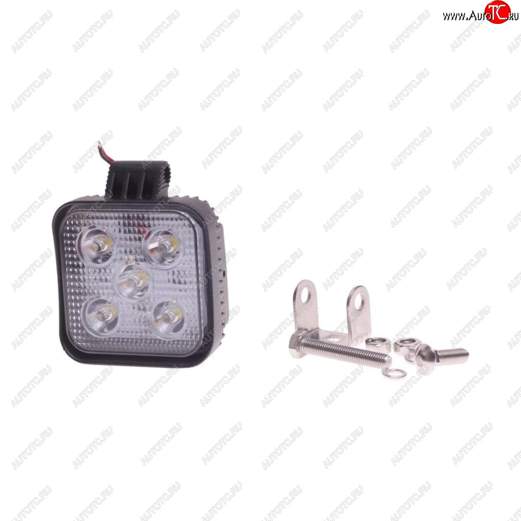 949 р. Фара рабочего света 85х85x38мм 20Вт (5 светодиодов) LED ECO LINE ECO LINE 1603-300305 ECO LINE 1603-300305  с доставкой в г. Кемерово