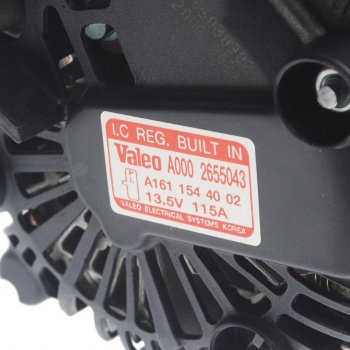 43 999 р. Генератор SSANGYONG Actyon (06-),Kyron (07-),Rexton (02-) (E23) (115А,12V) OE SSANGYONG 1611544002  с доставкой в г. Кемерово. Увеличить фотографию 3