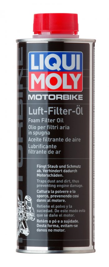 1 499 р. Масло для пропитки воздушных фильтров 0-сопротивления 500мл LIQUI MOLY LIQUI MOLY 1625  с доставкой в г. Кемерово. Увеличить фотографию 1