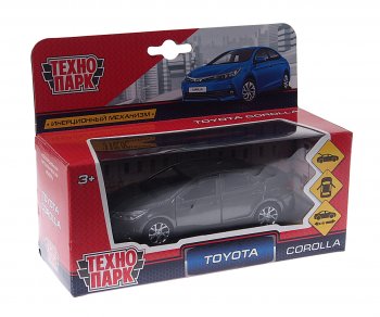 799 р. Модель автомобиля TOYOTA Corolla металлическая ТЕХНОПАРК ТЕХНОПАРК 162590  с доставкой в г. Кемерово. Увеличить фотографию 1