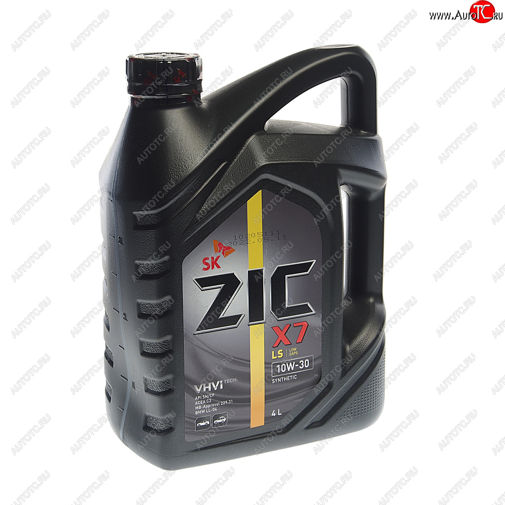 2 999 р. Масло моторное X7 LS SNCFC3 10W30 синт.4л ZIC ZIC 162649  с доставкой в г. Кемерово