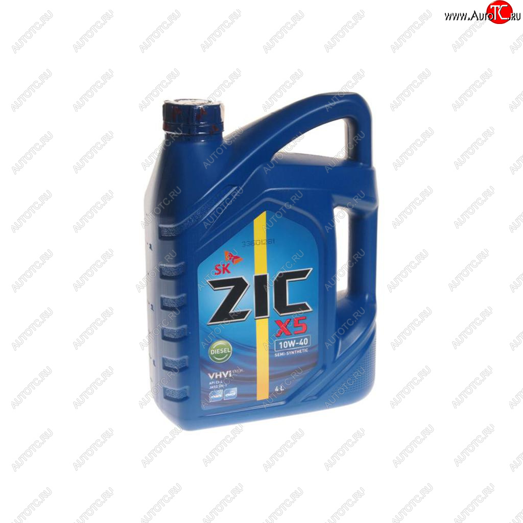 2 699 р. Масло дизельное X5 DIESEL CI-4SL 10W40 псинт.4л ZIC ZIC 162660  с доставкой в г. Кемерово
