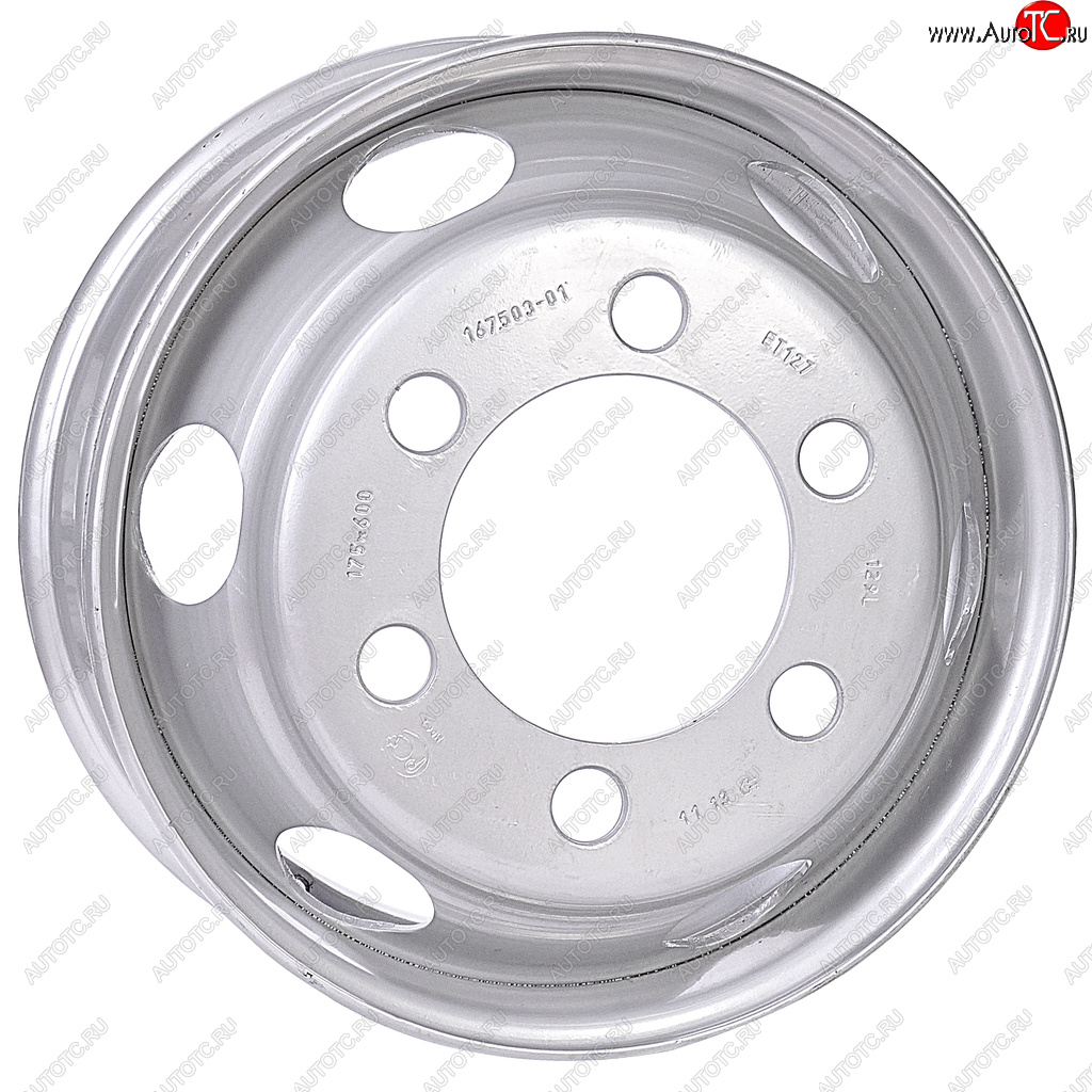 11 349 р. Диск колесный HYUNDAI HD72,78 (6 шп. безкам.) 6х17.5 ET127 D164 HARTUNG HARTUNG 167.503-3101012-01  с доставкой в г. Кемерово