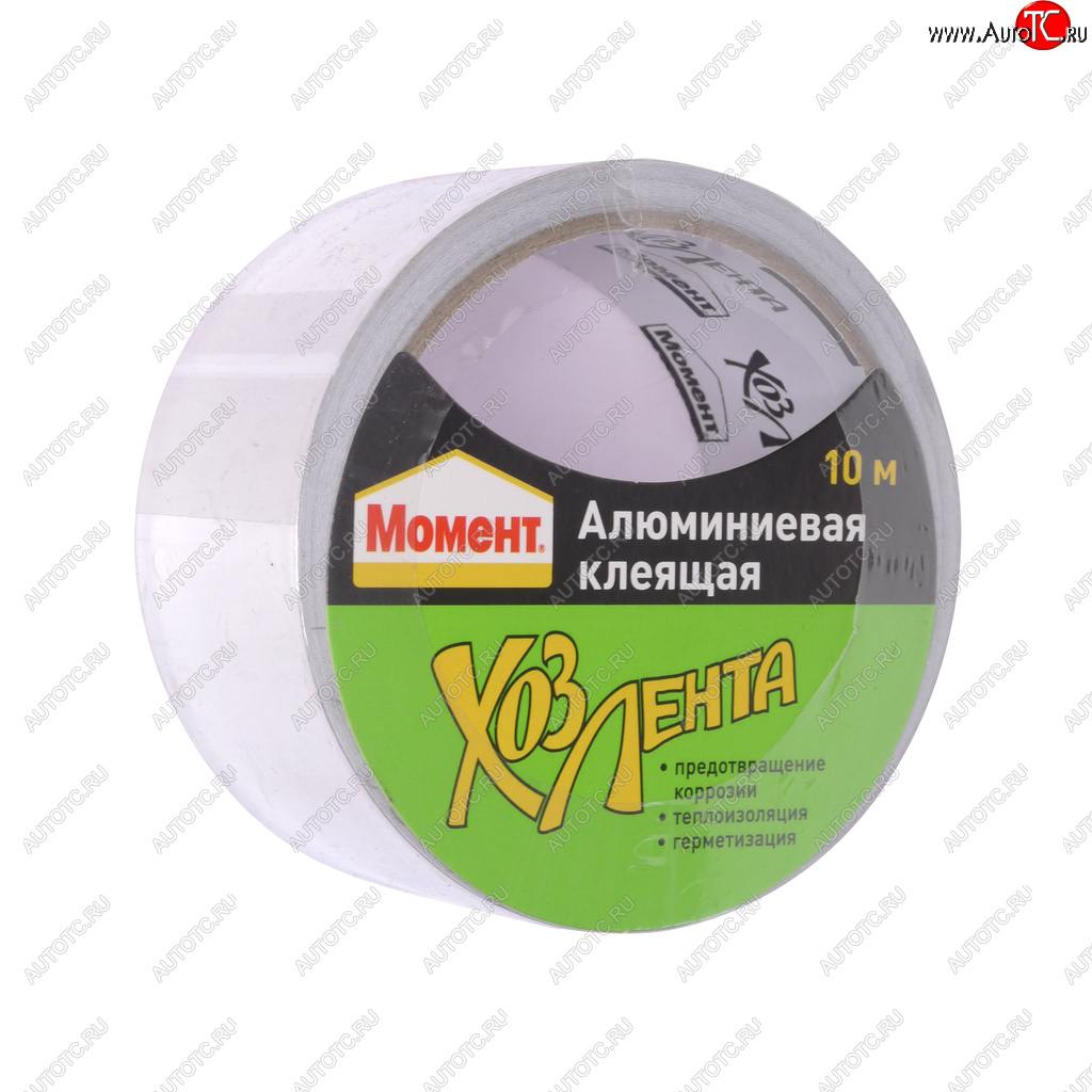 319 р. Скотч алюминиевый 10м Хозяйственная Лента МОМЕНТ HENKEL 1690067  с доставкой в г. Кемерово
