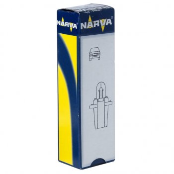66 р. Лампа 12V 1.2W BAX8.3s1.35 черный патрон Plastic Base NARVA NARVA 170363000  с доставкой в г. Кемерово. Увеличить фотографию 1