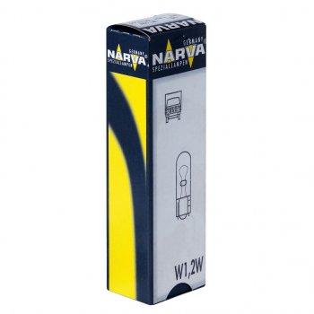 38 р. Лампа 24V W1.2W W2x4.6d NARVA NARVA 170403000  с доставкой в г. Кемерово. Увеличить фотографию 1