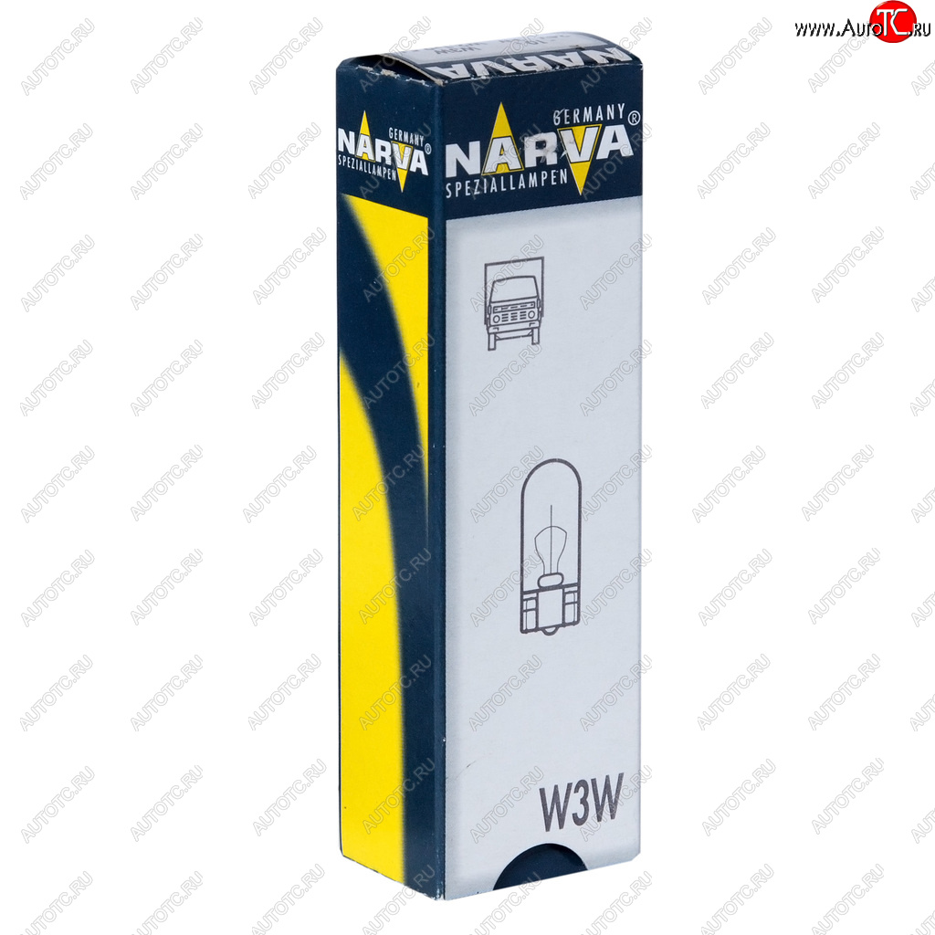 38 р. Лампа 24V W3W W2.1x9.5d NARVA NARVA 171093000  с доставкой в г. Кемерово