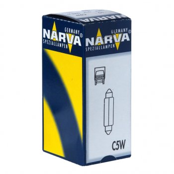 51 р. Лампа 24V C5W SV8.5 Festoon NARVA NARVA 171363000  с доставкой в г. Кемерово. Увеличить фотографию 1