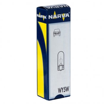 91 р. Лампа 12V WY5W W2.1x9.5d желтая NARVA NARVA 171693000  с доставкой в г. Кемерово. Увеличить фотографию 1
