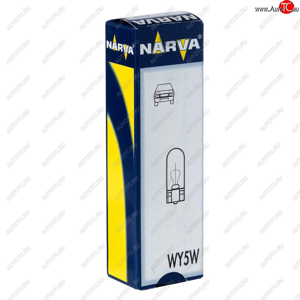 91 р. Лампа 12V WY5W W2.1x9.5d желтая NARVA NARVA 171693000  с доставкой в г. Кемерово