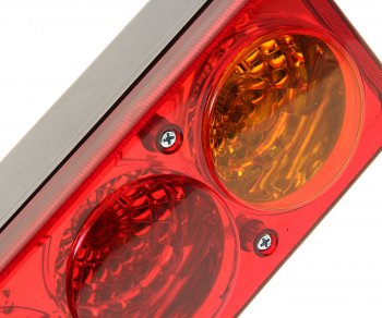 1 259 р. Фонарь задний ГАЗ-3302 тюниннг но (круглые) 12V ТЕХАВТОСВЕТ ТЕХАВТОСВЕТ 171-701  с доставкой в г. Кемерово. Увеличить фотографию 3