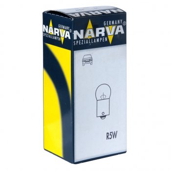 38 р. Лампа 12V R5W BA15s NARVA NARVA 171713000  с доставкой в г. Кемерово. Увеличить фотографию 1