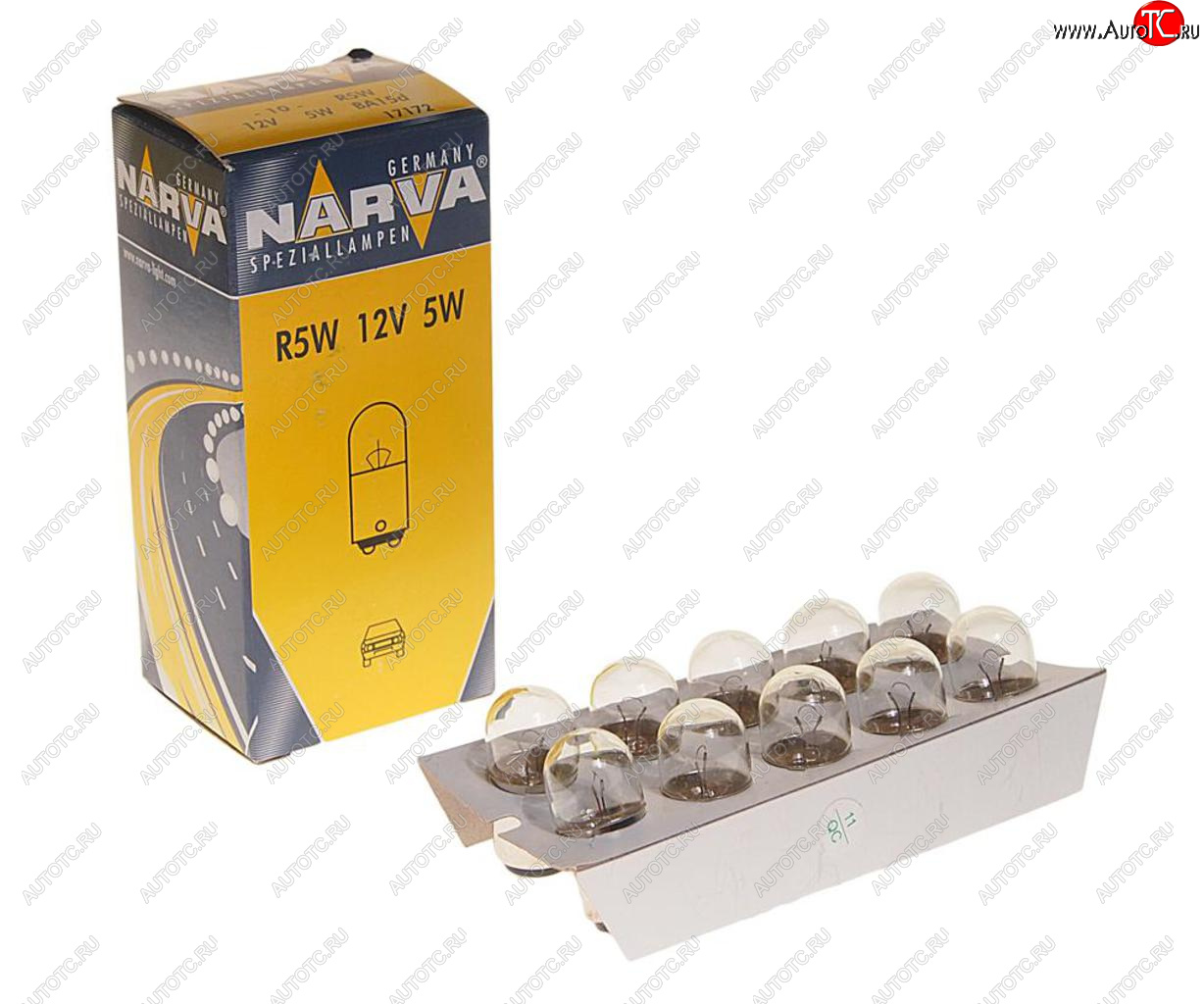 89 р. Лампа 12V R5W BA15d NARVA NARVA 171723000  с доставкой в г. Кемерово