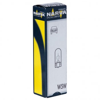 31 р. Лампа 12V W5W T10 W2.1x9.5d NARVA NARVA 171773000  с доставкой в г. Кемерово. Увеличить фотографию 1
