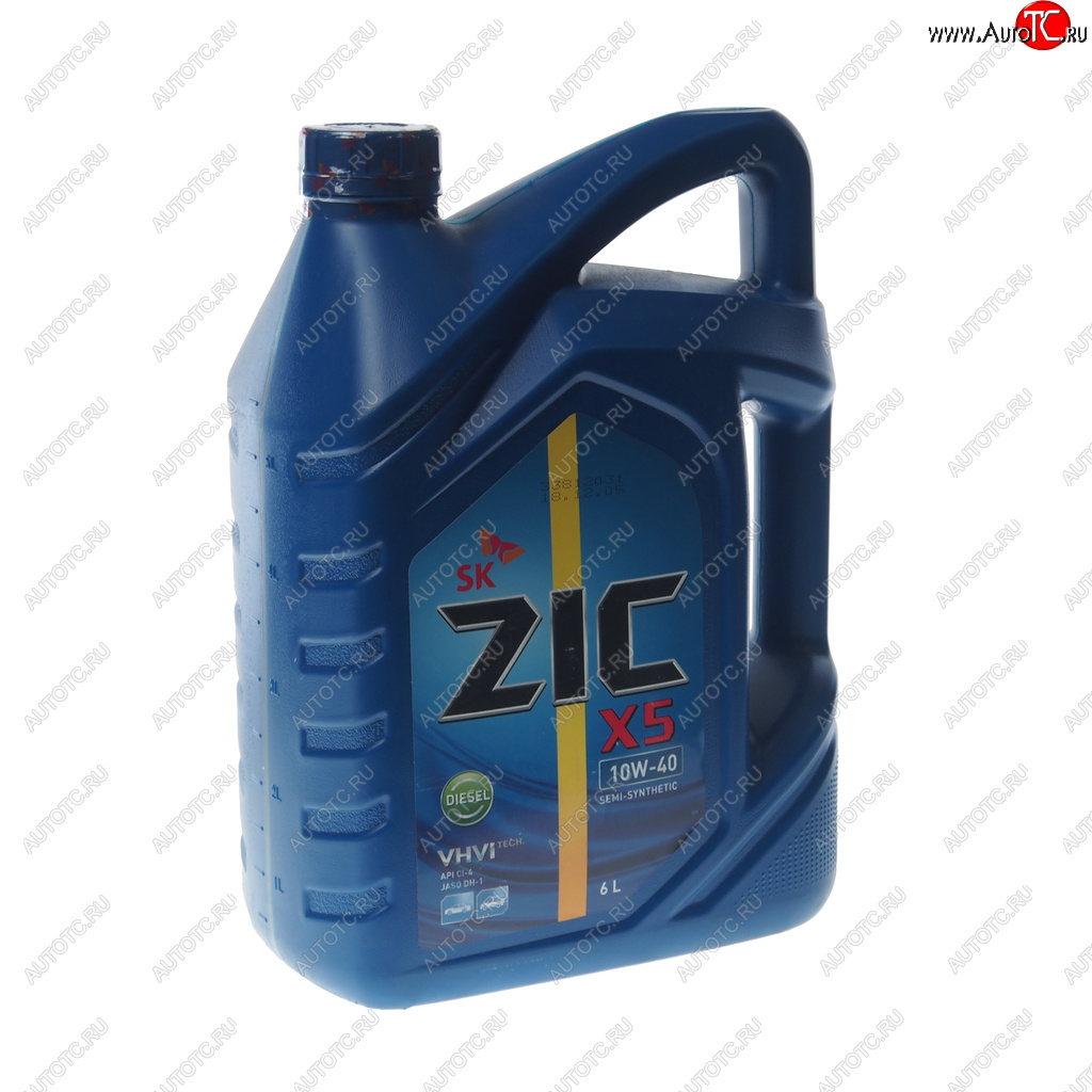 4 099 р. Масло дизельное X5 DIESEL CI-4SL 10W40 псинт.6л ZIC ZIC 172660  с доставкой в г. Кемерово