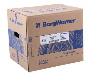 101 499 р. Турбокомпрессор CUMMINS ISF 2.8 ЕВРО-5 BORG WARNER № BORG WARNER 17459980001  с доставкой в г. Кемерово. Увеличить фотографию 7