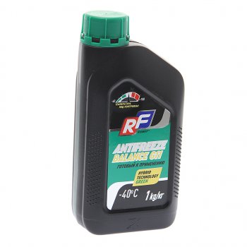 196 р. Антифриз зеленый -40C 1кг G11 RUSEF RUSEFF 17461n RUSEFF 17461n  с доставкой в г. Кемерово. Увеличить фотографию 1