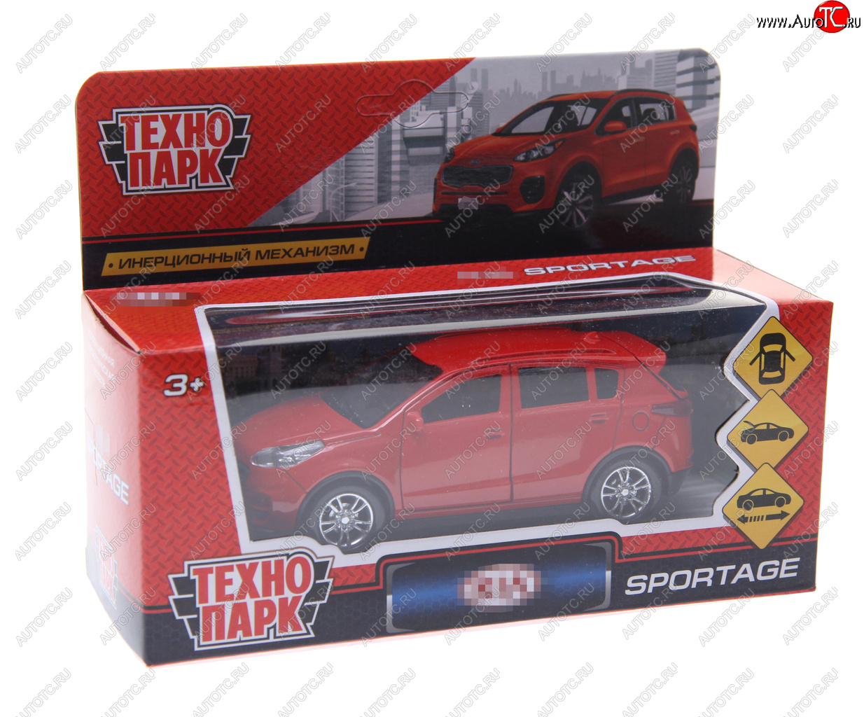 889 р. Модель автомобиля KIA Sportage металлическая ТЕХНОПАРК ТЕХНОПАРК 178324115466115398178331  с доставкой в г. Кемерово