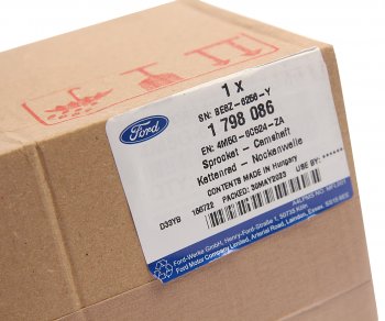 14 549 р. Шестерня FORD Focus (11-) (1.6) распредвала выпускной OE FORD 1798086  с доставкой в г. Кемерово. Увеличить фотографию 4