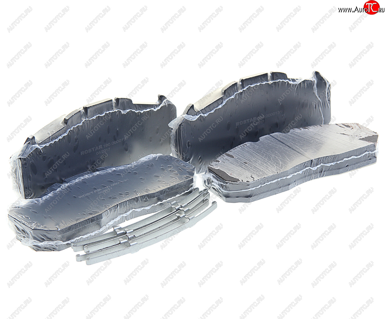 8 249 р. Колодки тормозные MAN TGA RENAULT Magnum передниезадние дисковые (250x118x30) (4шт.) ROSTAR ROSTAR 180.000131  с доставкой в г. Кемерово