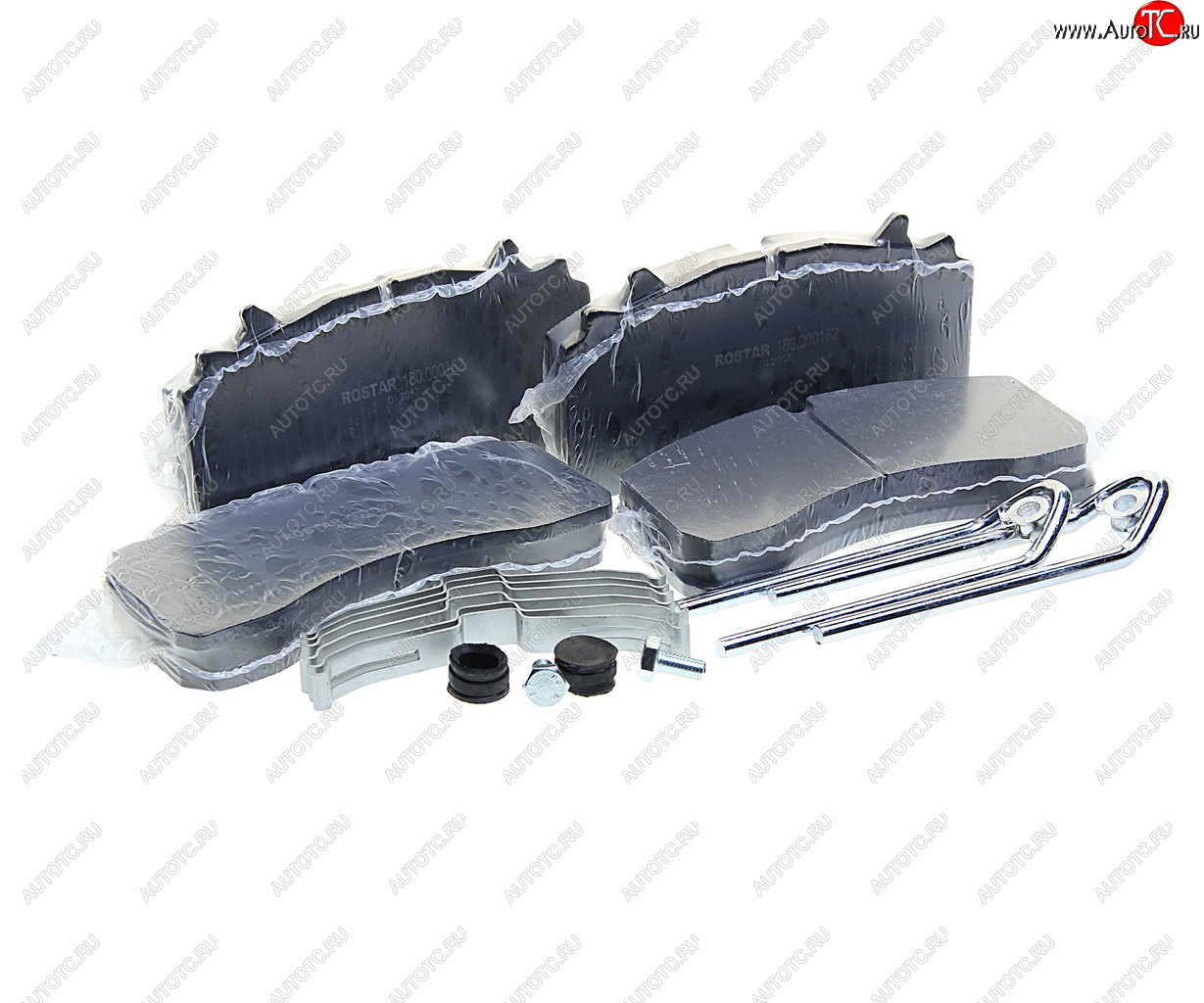 8 849 р. Колодки тормозные SAF дисковые (210х110х31мм, Wabco PAN 22-1) (4шт.) ROSTAR ROSTAR 180.000162  с доставкой в г. Кемерово