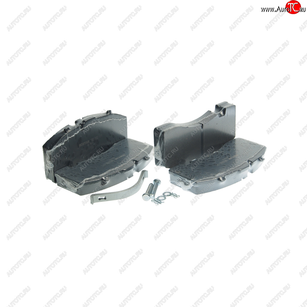 8 849 р. Колодки тормозные BPW SAF дисковые (с выточкой,оси SAF SKRB 9022K01SK7) (4шт.) ROSTAR ROSTAR 180.000171  с доставкой в г. Кемерово