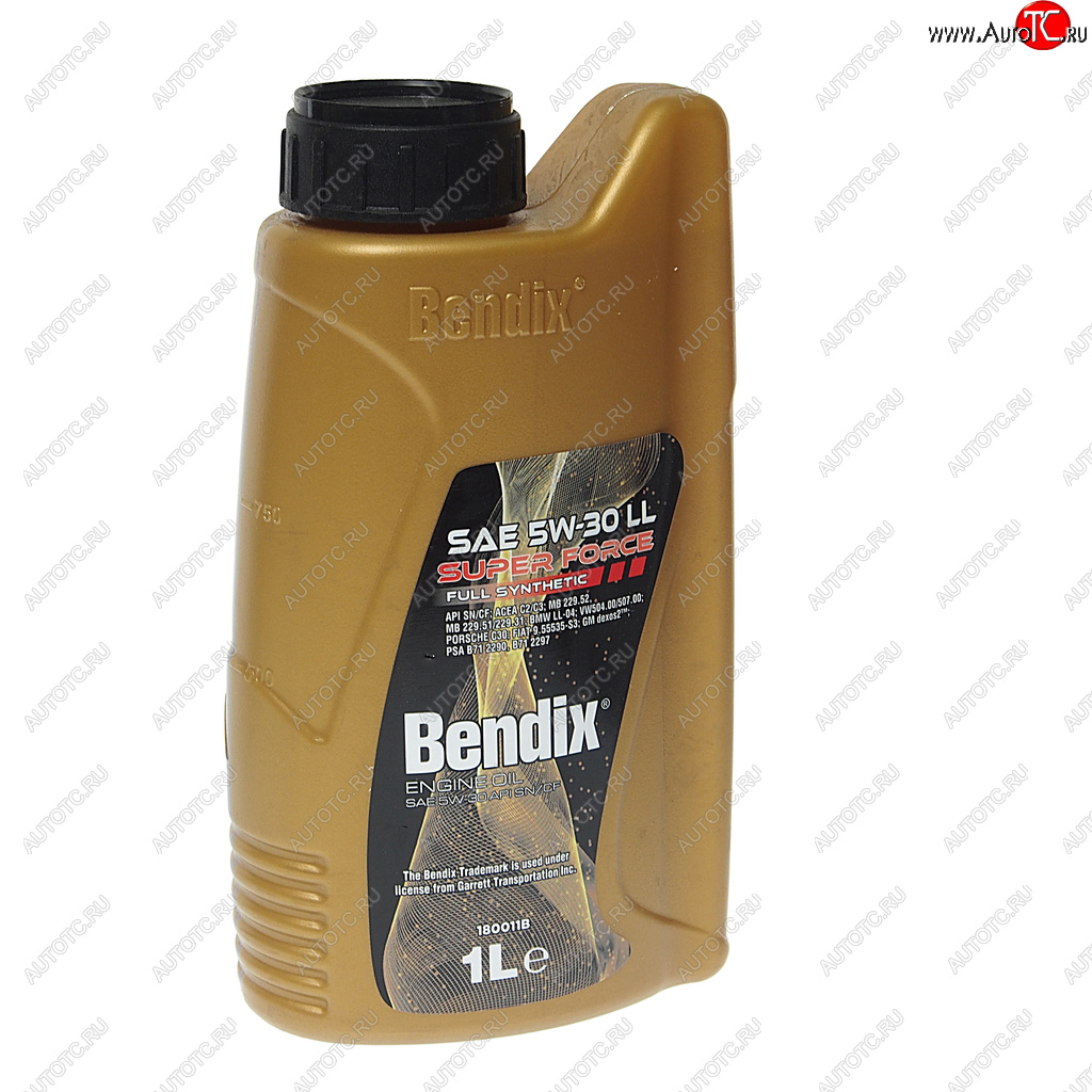 779 р. Масло моторное SUPER FORCE C2C3 5W30 синт.1л BENDIX BENDIX 180011b  с доставкой в г. Кемерово