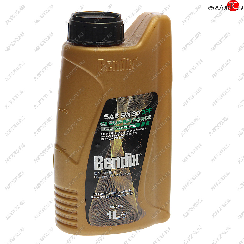 719 р. Масло моторное SUPER FORCE DPF 5W30 синт.1л BENDIX BENDIX 180017b  с доставкой в г. Кемерово