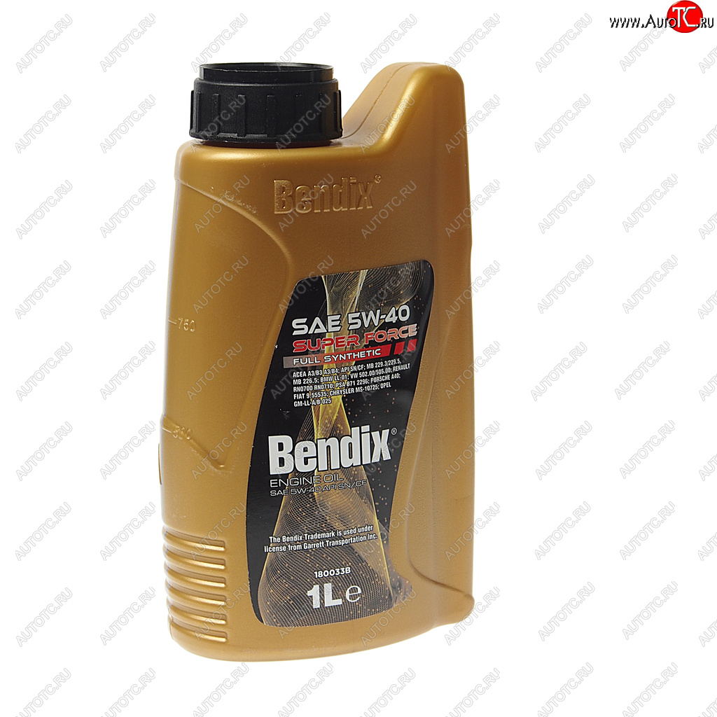 719 р. Масло моторное SUPER FORCE 5W40 синт.1л BENDIX BENDIX 180033b  с доставкой в г. Кемерово