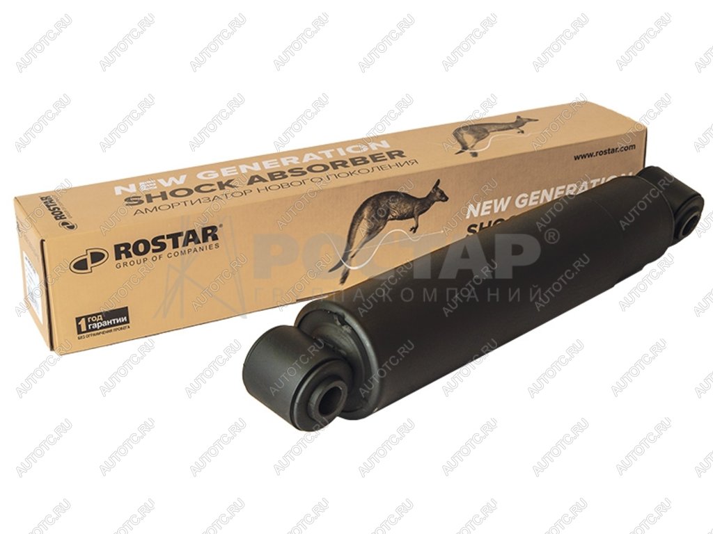 5 999 р. Амортизатор MAN TGA,TGS,TGX задний (428680 20х62 30х62 ОО) ROSTAR ROSTAR 180-2905005-790  с доставкой в г. Кемерово