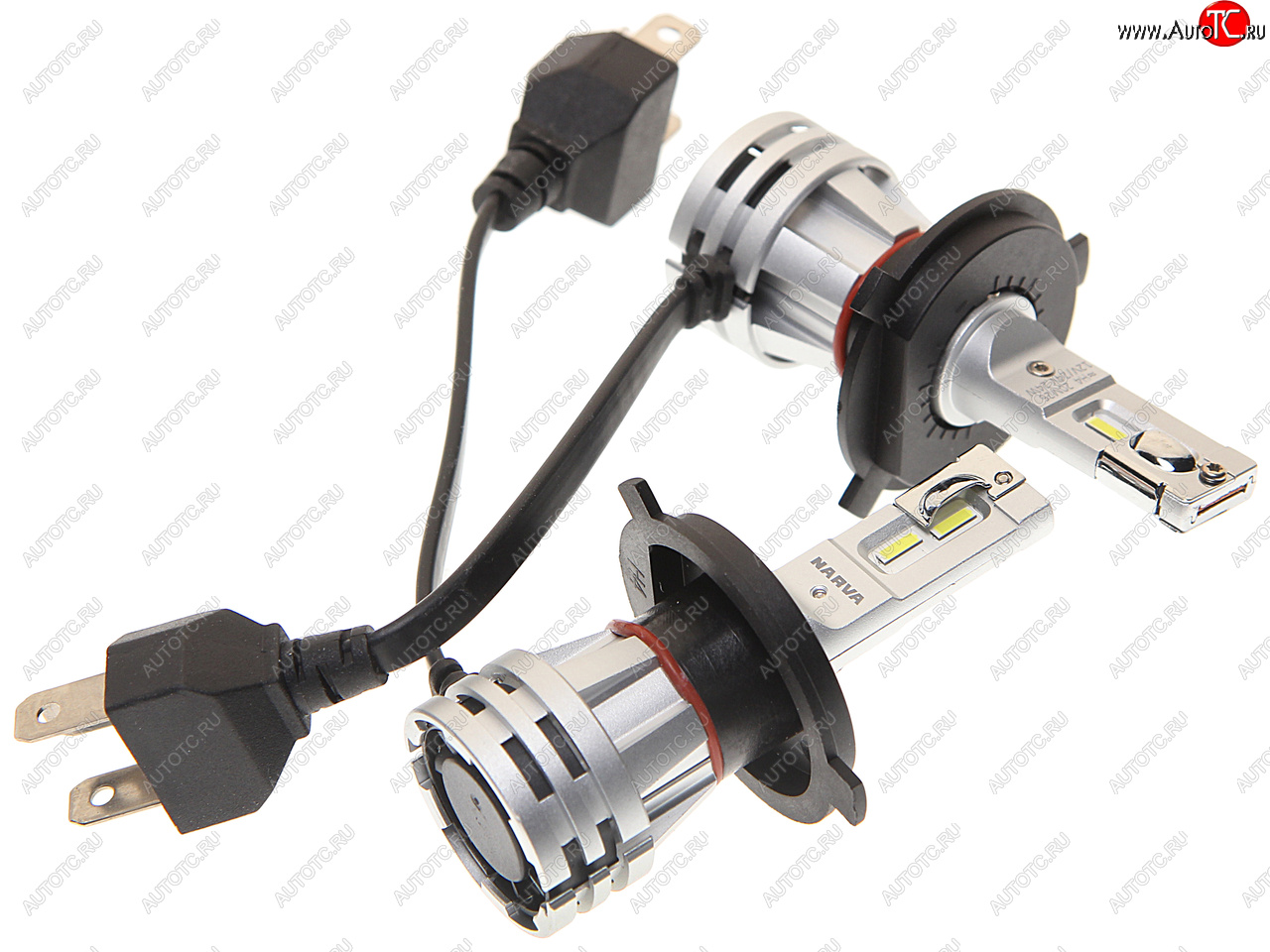 4 899 р. Лампа светодиодная 12V24V H4 24W P43t-38 6500K бокс (2шт.) Range Perfomance LED NARVA NARVA 180323000  с доставкой в г. Кемерово