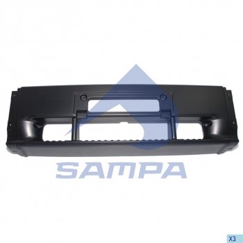 6 699 р. Бампер MERCEDES Atego центральная часть (высокий) SAMPA SAMPA 18100012  с доставкой в г. Кемерово. Увеличить фотографию 1