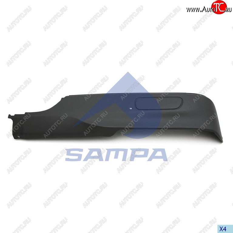 739 р. Спойлер бампера MERCEDES Axor левый SAMPA SAMPA 18100269  с доставкой в г. Кемерово