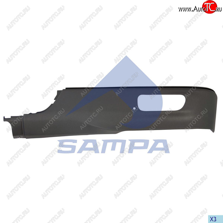 729 р. Бампер MERCEDES Axor левая часть SAMPA SAMPA 18100271  с доставкой в г. Кемерово