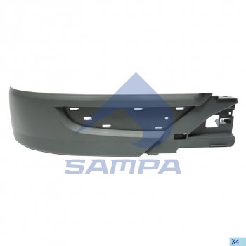 439 р. Спойлер бампера MERCEDES Actros MP3 переднего правый (узкий) SAMPA SAMPA 18100558  с доставкой в г. Кемерово. Увеличить фотографию 1