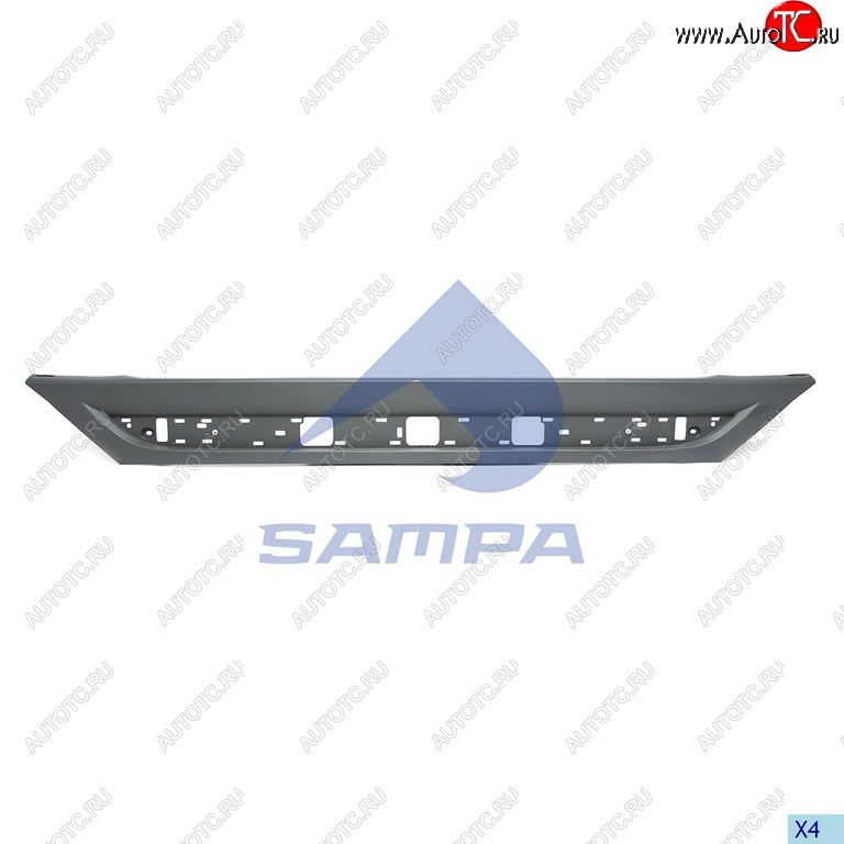 1 329 р. Спойлер бампера MERCEDES Actros MP3 переднего центральный (узкий) SAMPA SAMPA 18100559  с доставкой в г. Кемерово
