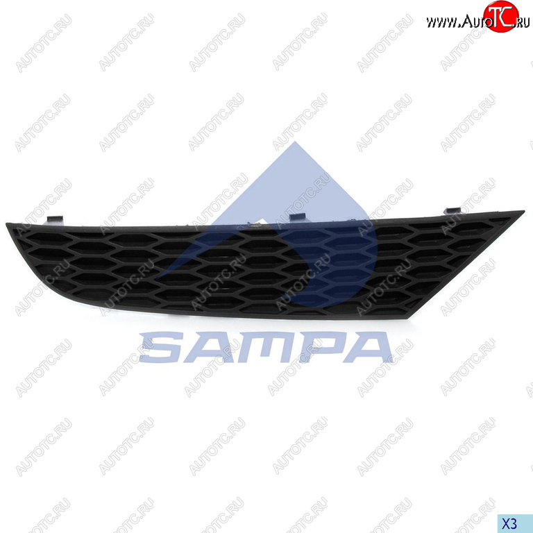 283 р. Накладка бампера MERCEDES переднего SAMPA SAMPA 18100565  с доставкой в г. Кемерово
