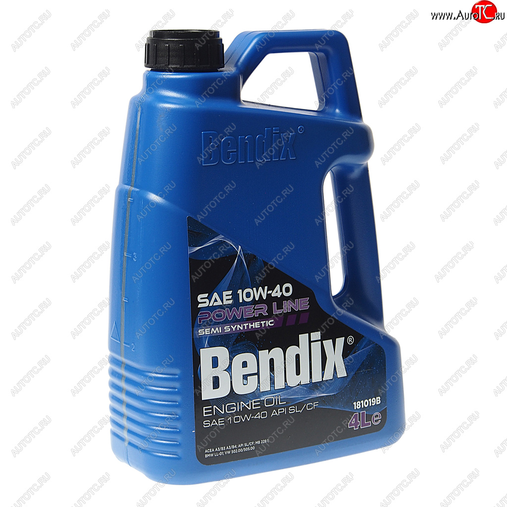 2 099 р. Масло моторное POWER LINE 10W40 псинт.4л BENDIX BENDIX 181019b  с доставкой в г. Кемерово