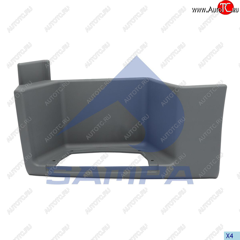 2 899 р. Подножка MAN TGA XXL нижняя левая SAMPA SAMPA 18200040  с доставкой в г. Кемерово