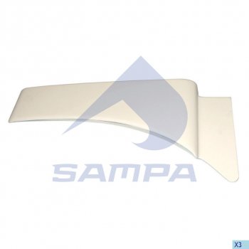2 889 р. Накладка MAN крыла переднего правого SAMPA SAMPA 18200053  с доставкой в г. Кемерово. Увеличить фотографию 1