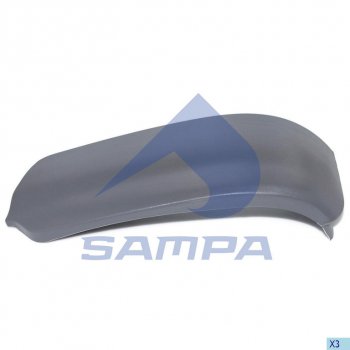 779 р. Панель MAN TGA LX угловая бампера левая нижняя SAMPA SAMPA 18200057  с доставкой в г. Кемерово. Увеличить фотографию 1