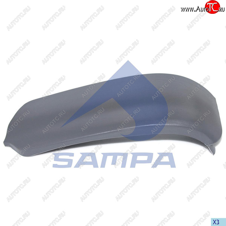 779 р. Панель MAN TGA LX угловая бампера левая нижняя SAMPA SAMPA 18200057  с доставкой в г. Кемерово