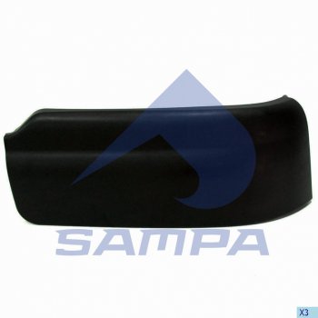 699 р. Панель MAN TGA LX угловая бампера правая нижняя SAMPA SAMPA 18200058  с доставкой в г. Кемерово. Увеличить фотографию 1