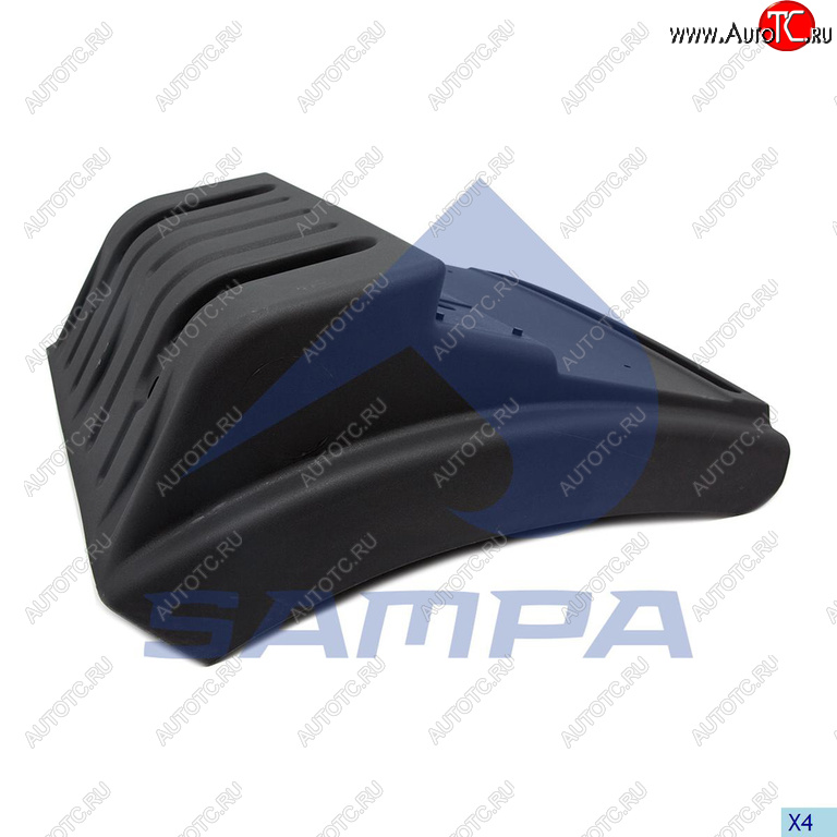 2 099 р. Крыло MAN TGA заднее левое задняя часть (680мм) SAMPA SAMPA 18200068  с доставкой в г. Кемерово