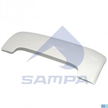 1 999 р. Дефлектор MAN кабины левый SAMPA SAMPA 18200080  с доставкой в г. Кемерово. Увеличить фотографию 1