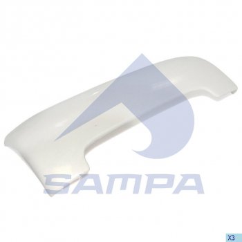 1 499 р. Дефлектор MAN TGA кабины правый угловой SAMPA SAMPA 18200081  с доставкой в г. Кемерово. Увеличить фотографию 1