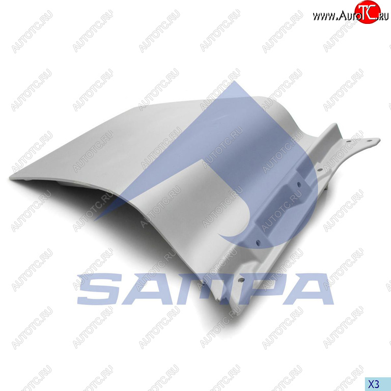 7 249 р. Накладка MAN TGA,L,LX двери нижняя левая SAMPA SAMPA 18200190  с доставкой в г. Кемерово